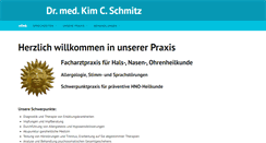 Desktop Screenshot of hno-schmitz.de